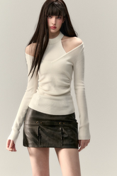 Spring Knit Layered Tee